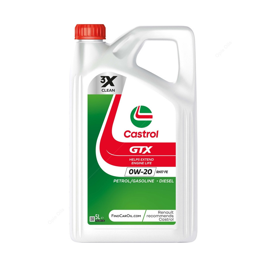 Castrol GTX RN-Spec 0W20 RN17 5L
