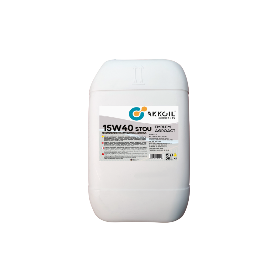 Akkoil Emblem Agroact 15W40 STOU 25L